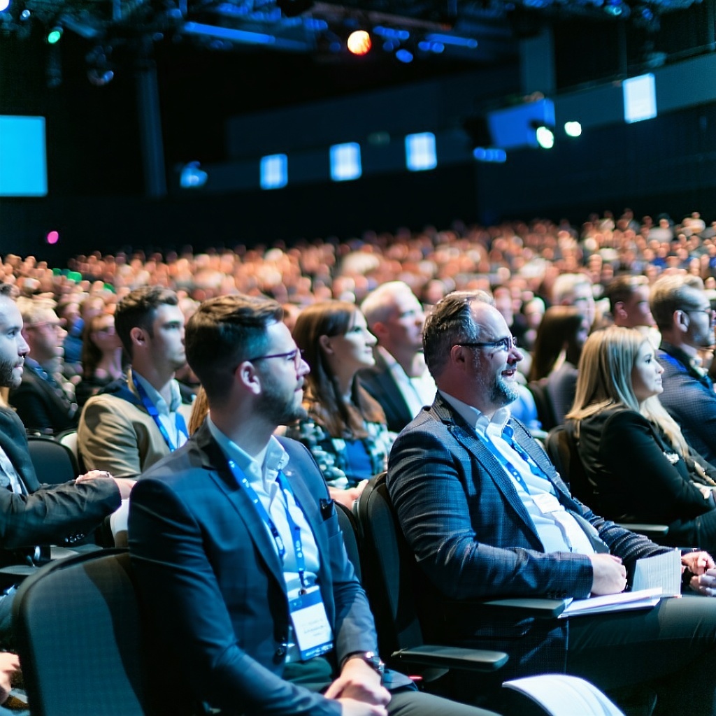 Audience at a business conference-1